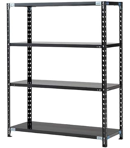 Amazon｜ゴリララック 4段収納 スチールラック 幅183cm 奥行61cm 高さ